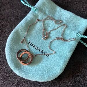 Tiffany & Co. Silver Interlocking Circles Pendant